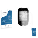 3-pack of Nano Glass screen protectors for Decathlon Van Rysel GPS 500