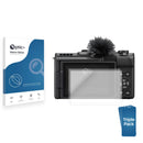 3-pack of Nano Glass screen protectors for Canon PowerShot V1 Premium