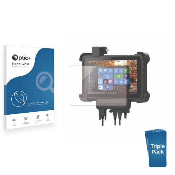 3pk Optic+ Nano Glass Screen Protectors for Senor HPC X12W