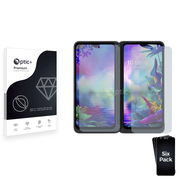 6pk Optic+ Premium Film Screen Protectors for LG G8X ThinQ