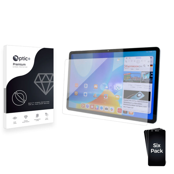 6pk Optic+ Premium Film Screen Protectors for Huawei MatePad 11.5 2023