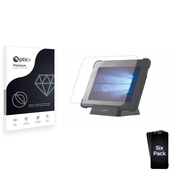 6pk Optic+ Premium Film Screen Protectors for Senor NanoPAD X