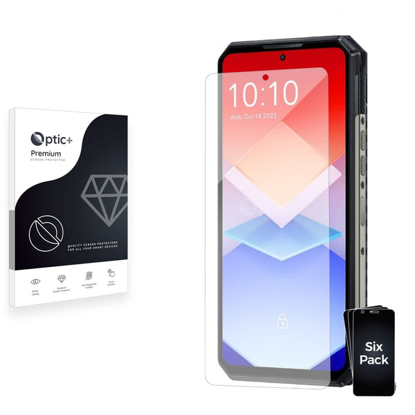 6pk Optic+ Premium Film Screen Protectors for Oukitel WP30 Pro