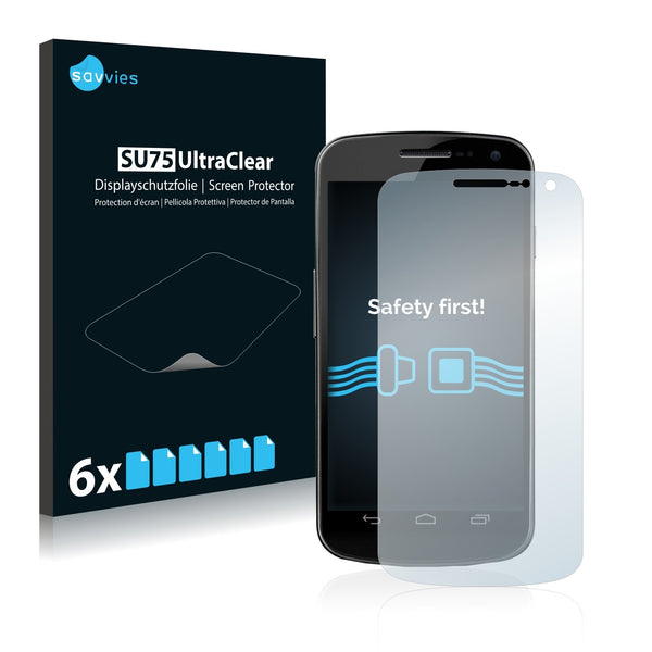 6x Savvies SU75 Screen Protector for Samsung Galaxy Nexus I9250