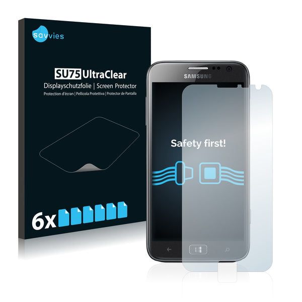 6x Savvies SU75 Screen Protector for Samsung Ativ S