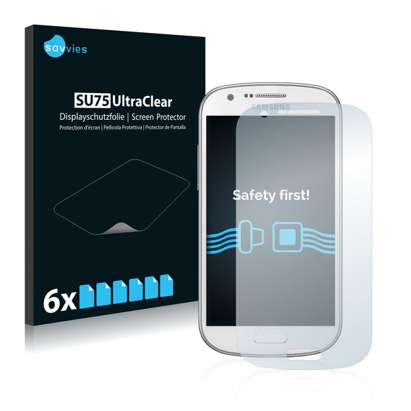6x Savvies SU75 Screen Protector for Samsung Galaxy Express I8730