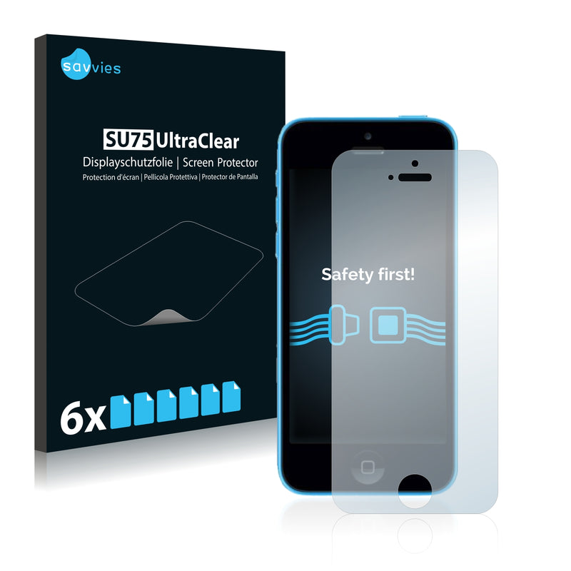 6x Savvies SU75 Screen Protector for Goophone i5c