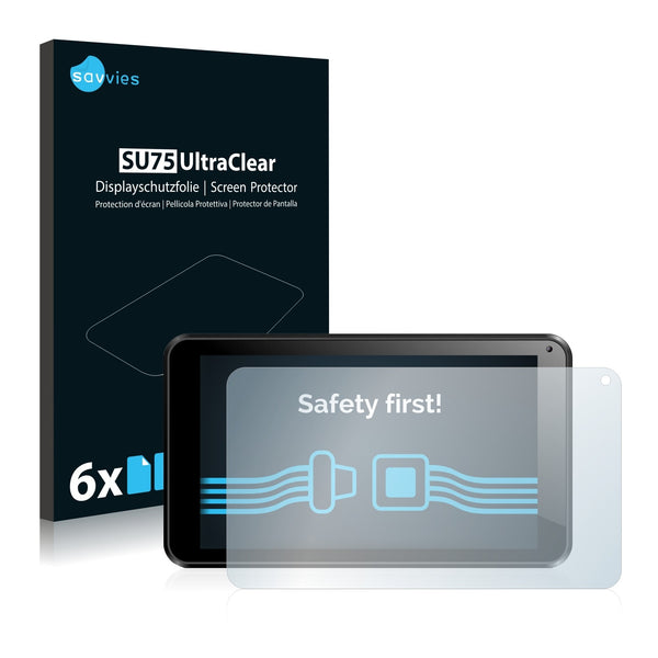 6x Savvies SU75 Screen Protector for Odys Intellitab
