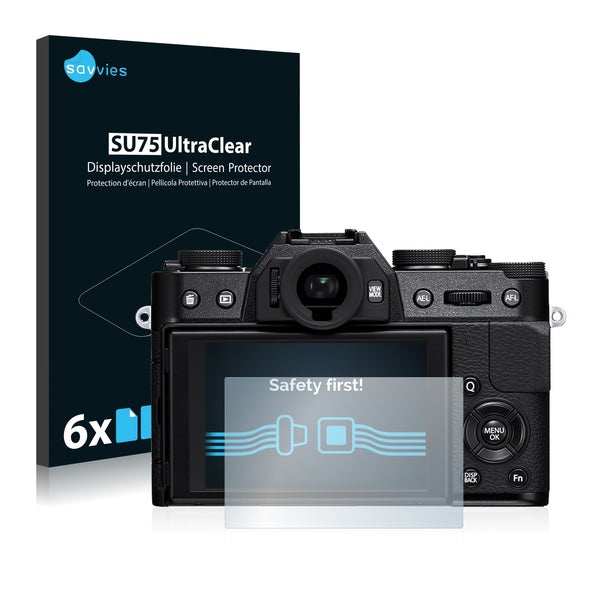 6x Savvies SU75 Screen Protector for FujiFilm X-T10