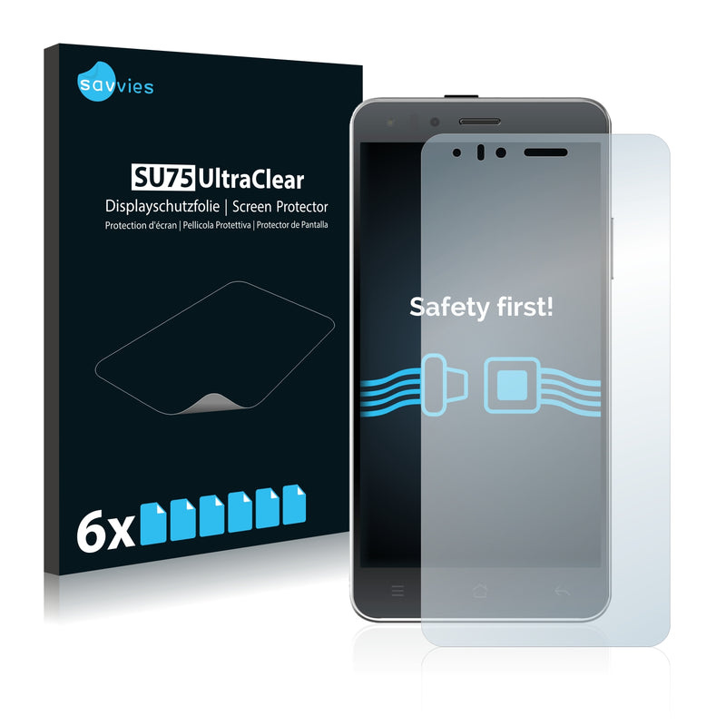 6x Savvies SU75 Screen Protector for Kodak IM5