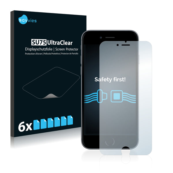 6x Savvies SU75 Screen Protector for Apple iPhone 6S Plus