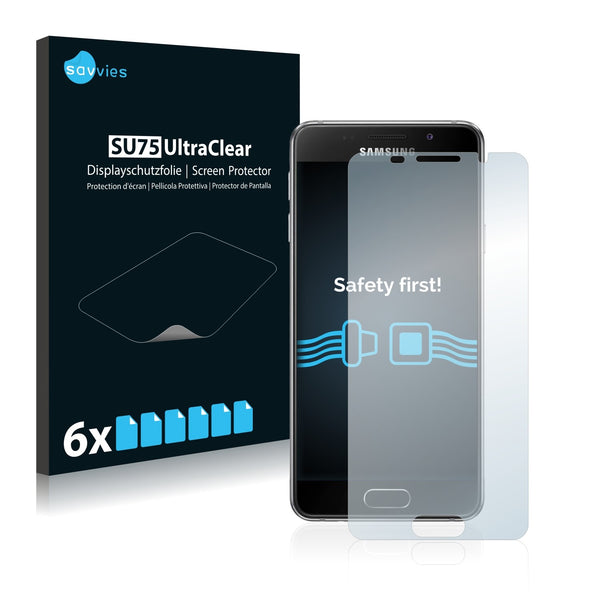 6x Savvies SU75 Screen Protector for Samsung Galaxy A3 2016