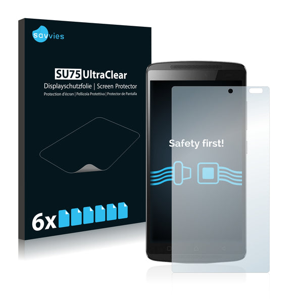 6x Savvies SU75 Screen Protector for Lenovo A7010