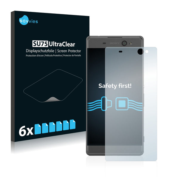 6x Savvies SU75 Screen Protector for Sony Xperia XA Ultra