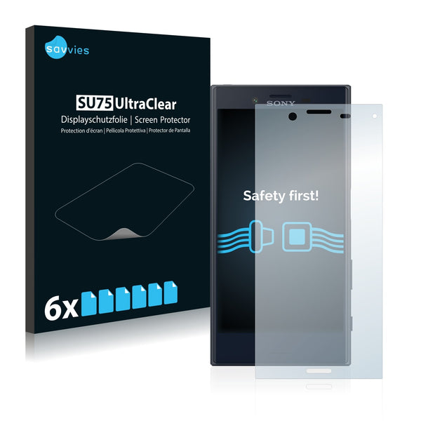 6x Savvies SU75 Screen Protector for Sony Xperia X Compact