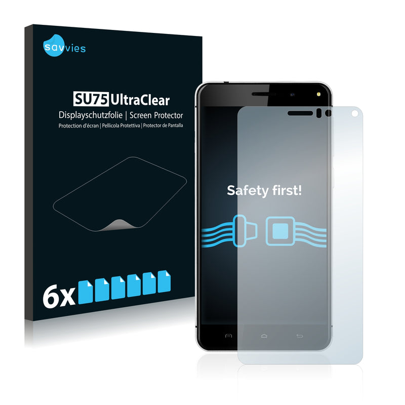 6x Savvies SU75 Screen Protector for Landvo XM100 Pro