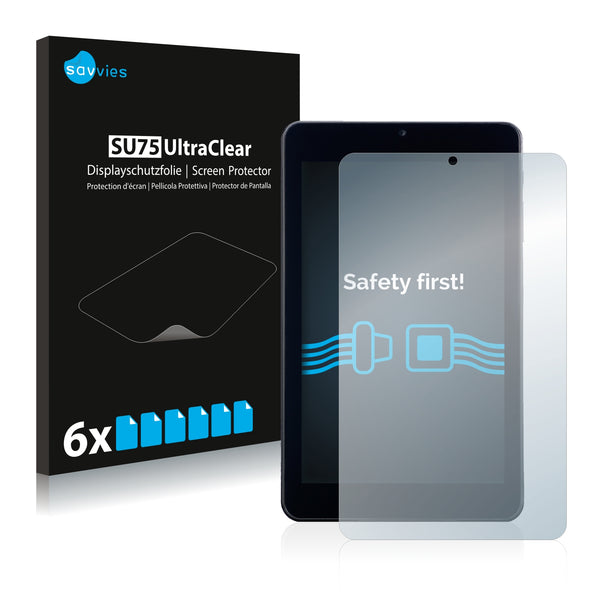 6x Savvies SU75 Screen Protector for Alldaymall A88T