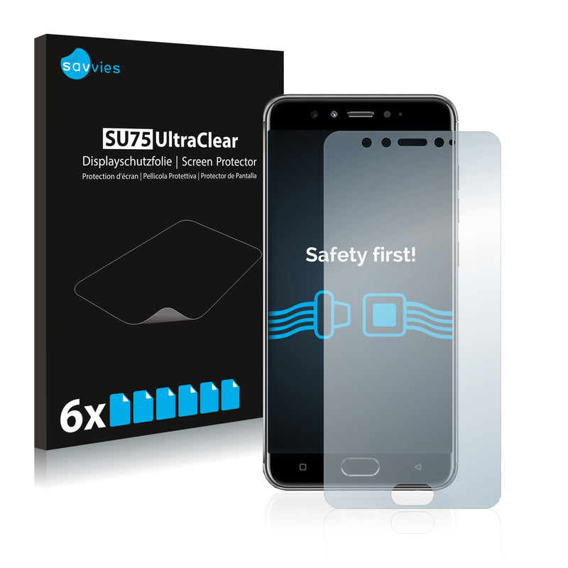 6x Savvies SU75 Screen Protector for Gionee S10B