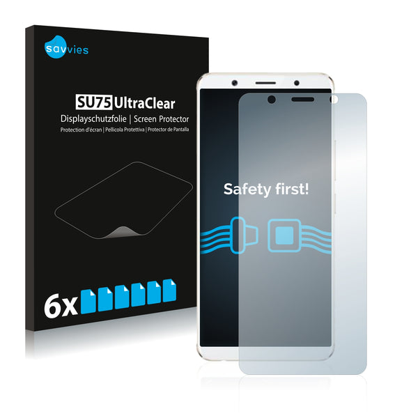 6x Savvies SU75 Screen Protector for Vivo X20 Plus