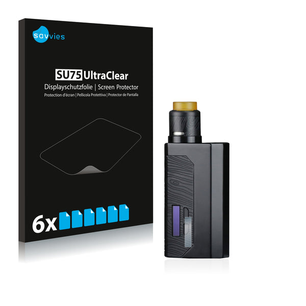 6x Savvies SU75 Screen Protector for Wismec Luxotic MF Box