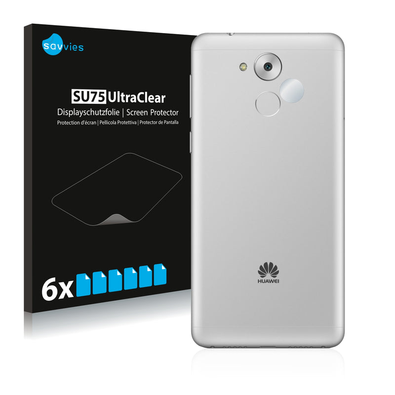6x Savvies SU75 Screen Protector for Huawei Nova Smart (Camera)