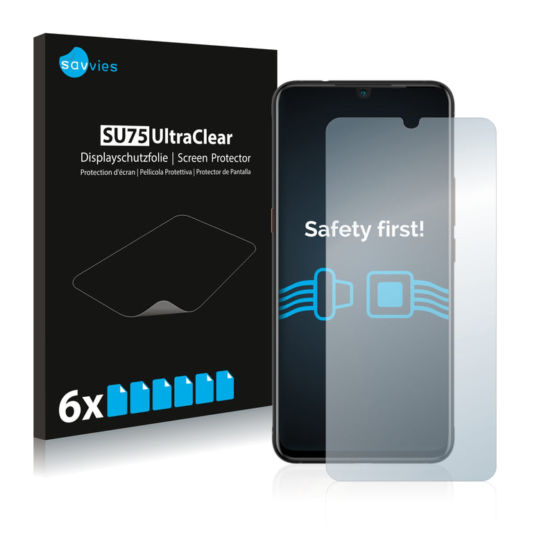 6x Savvies SU75 Screen Protector for Vivo iQOO