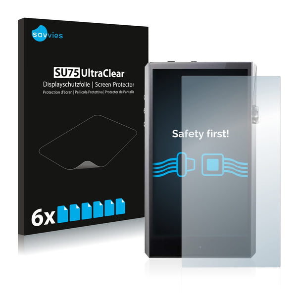 6x Savvies SU75 Screen Protector for Astell&Kern SP2000