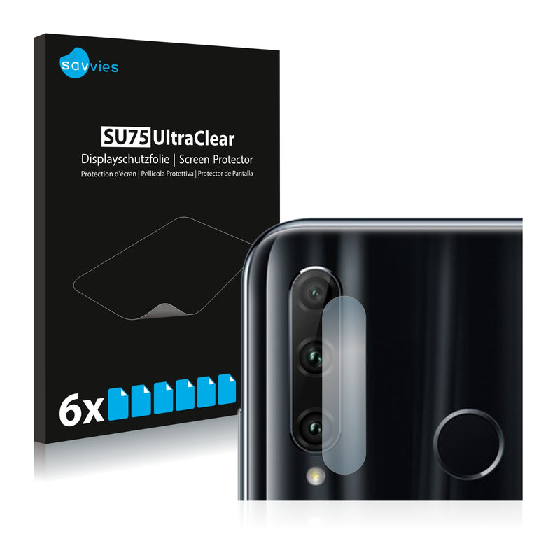 6x Savvies SU75 Screen Protector for Honor 20 Lite (Camera)