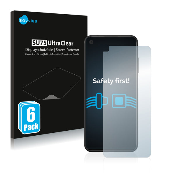 6x Savvies SU75 Screen Protector for HTC Desire 22 Pro