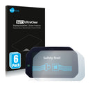 6x Savvies SU75 Screen Protector for BMW R 1250 GS Connectivity TFT 6.5