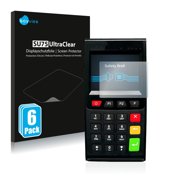 6x Film Screen Protector for myPOS Go