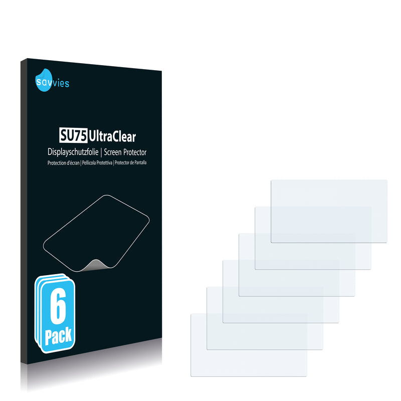 6x Savvies SU75 Screen Protector for Samsung Galaxy NX EK-GN100