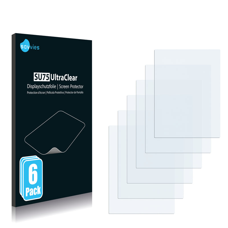 6x Savvies SU75 Screen Protector for Kobo Clara 2E