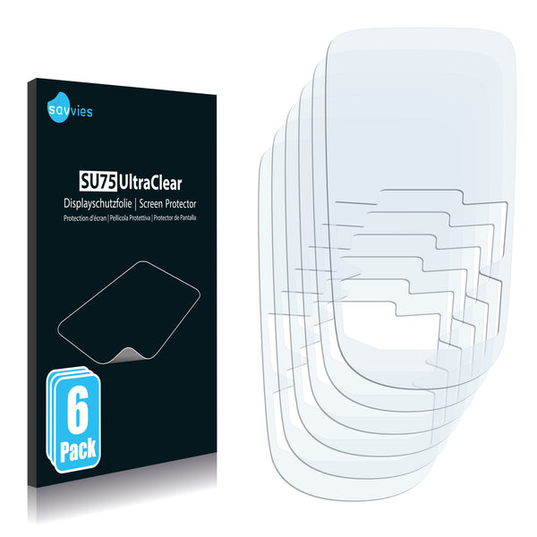 6x Film Screen Protector for Bartec TECH 600