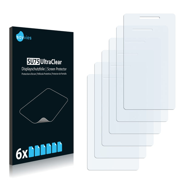 6x Savvies SU75 Screen Protector for Motorola Milestone 1