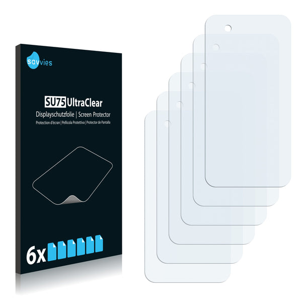 6x Savvies SU75 Screen Protector for CECT i9 4g (Back)