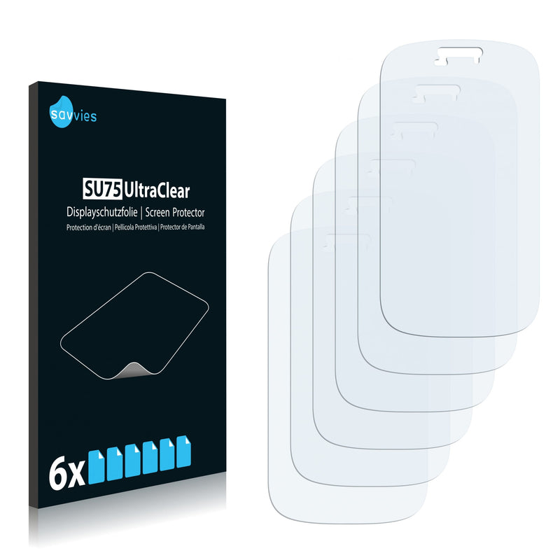 6x Savvies SU75 Screen Protector for ZTE Fury