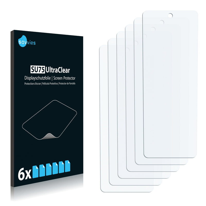 6x Savvies SU75 Screen Protector for Stromer ST2 Omni-Display