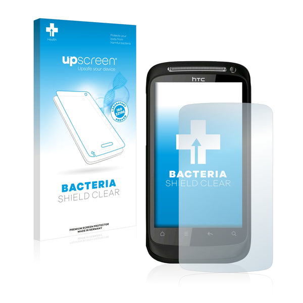upscreen Bacteria Shield Clear Premium Antibacterial Screen Protector for HTC Desire S (S510e)