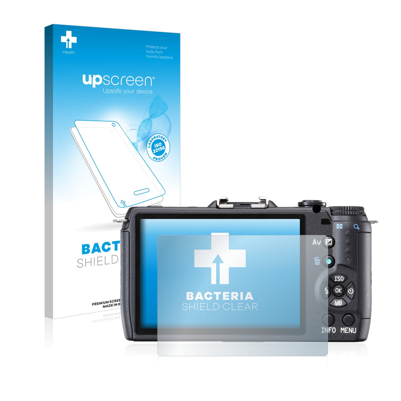 upscreen Bacteria Shield Clear Premium Antibacterial Screen Protector for Pentax Q10