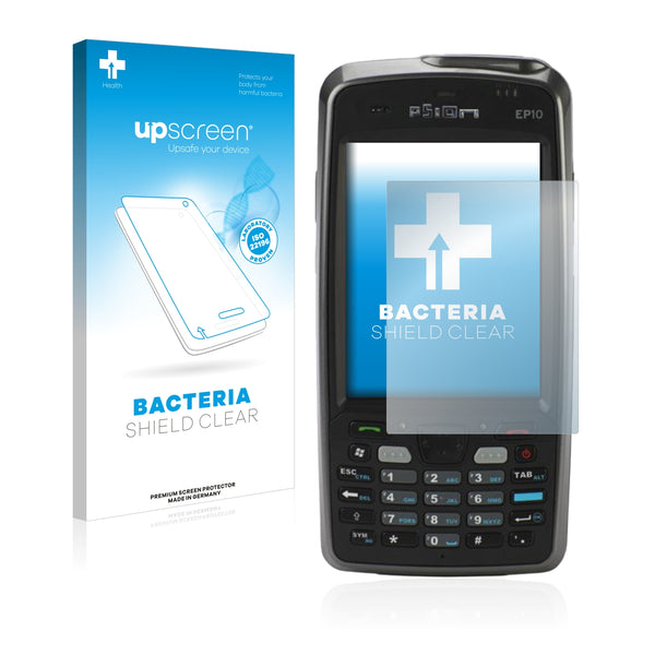 upscreen Bacteria Shield Clear Premium Antibacterial Screen Protector for Psion EP10