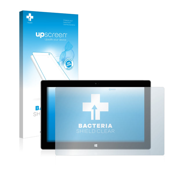 upscreen Bacteria Shield Clear Premium Antibacterial Screen Protector for Microsoft Surface Pro 2