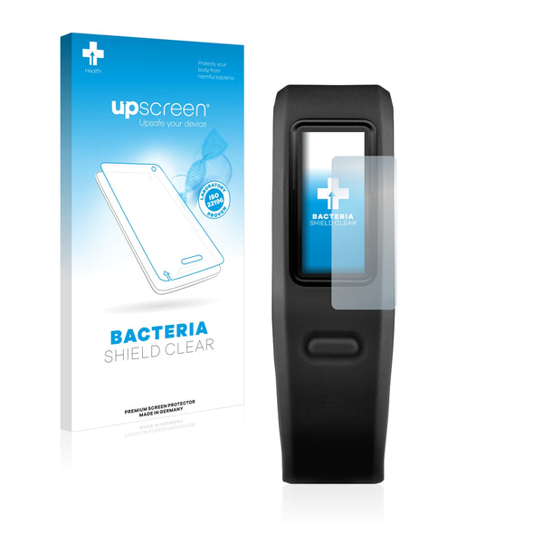 upscreen Bacteria Shield Clear Premium Antibacterial Screen Protector for Garmin Vivofit