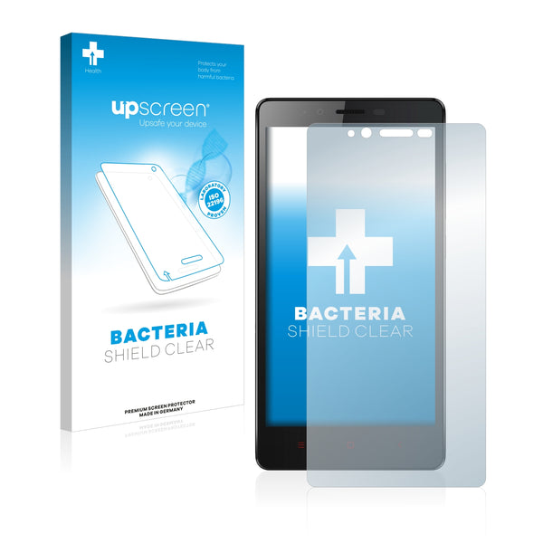 upscreen Bacteria Shield Clear Premium Antibacterial Screen Protector for Xiaomi Redmi Note 4G