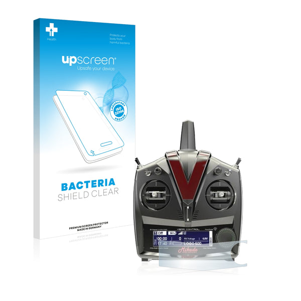 upscreen Bacteria Shield Clear Premium Antibacterial Screen Protector for VBar Control