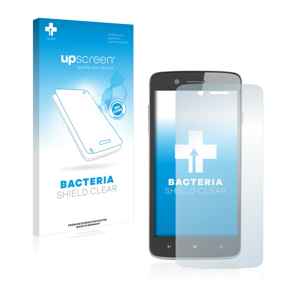 upscreen Bacteria Shield Clear Premium Antibacterial Screen Protector for Prestigio MultiPhone 8500 DUO PSP8500DUO