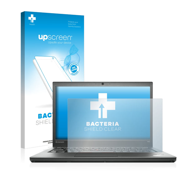 upscreen Bacteria Shield Clear Premium Antibacterial Screen Protector for Lenovo ThinkPad T440