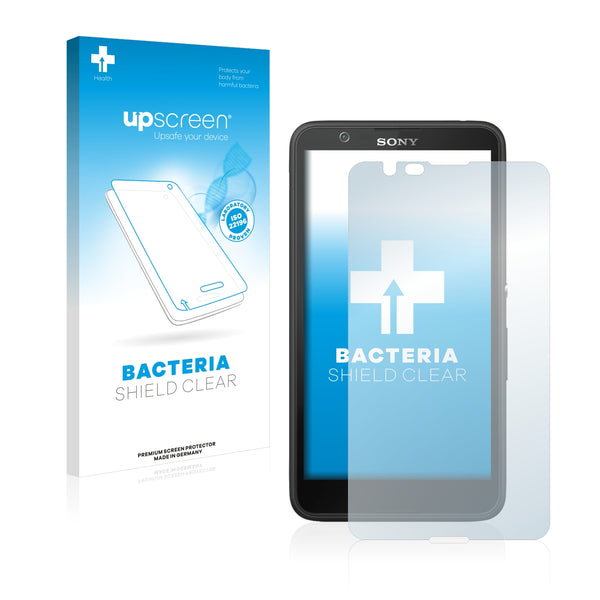 upscreen Bacteria Shield Clear Premium Antibacterial Screen Protector for Sony Xperia E4g E2003