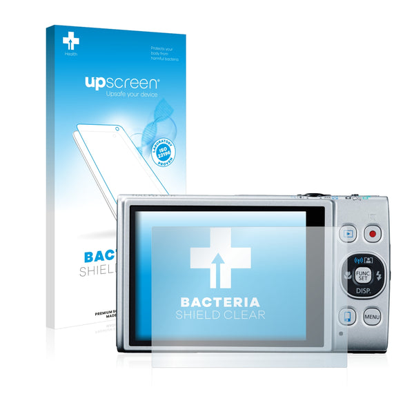 upscreen Bacteria Shield Clear Premium Antibacterial Screen Protector for Canon IXUS 275 HS