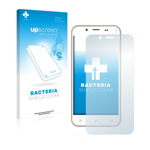 upscreen Bacteria Shield Clear Premium Antibacterial Screen Protector for Zopo ZP1000S